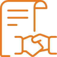 Business contract document for recruitment and staffing services